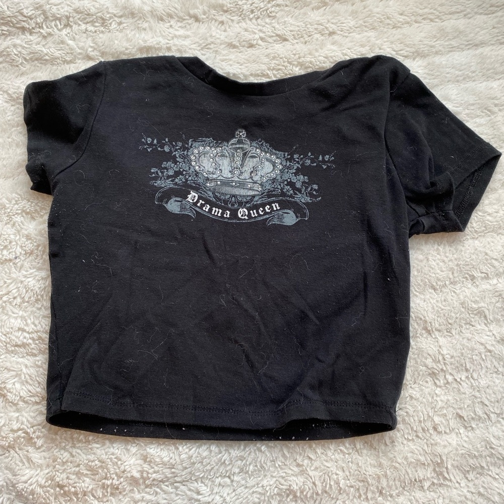 black Y2K garage top
